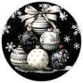 10Christmas Ornaments  Sign, Wreath Sign, Home Decor