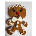 12" Gingerbread Man Wreath Attachment, DIY Supplies, Wreath Maker