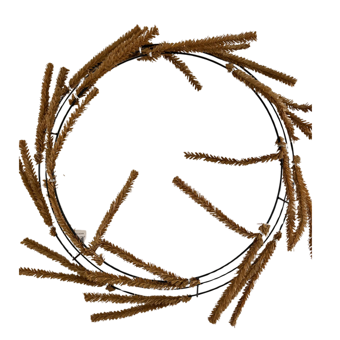 15” Tan Pencil Wreath Form, 18 placements, Craft Supplies, DIY Wreath frame