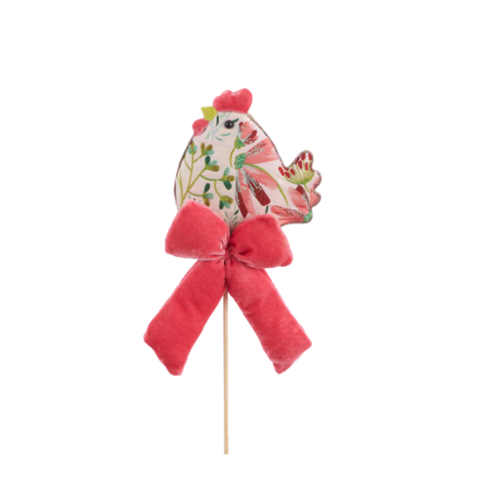 15"L Chick Pick | Wreath Pick |   Embellishment | DIY Wreath Supply