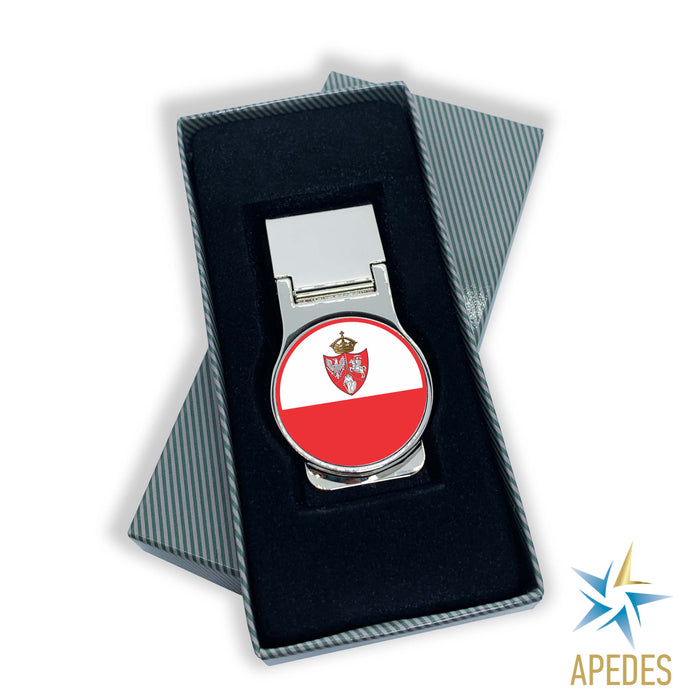 1861 Poland Lithuania Kiev Belarus Marine Flag Money Clip - Apedes Flags And Banners