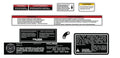 1992 Polaris 650 Indy Additional Decals