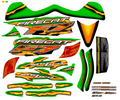 2005 F7 Firecat EFI Sno Pro Green Decals