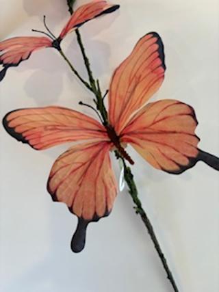 32" Butterfly Spray| Spring Summer Spray | DIY Wreath Embellishment | Wreath Supplies