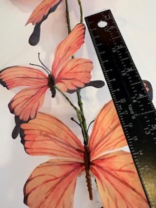 32" Butterfly Spray| Spring Summer Spray | DIY Wreath Embellishment | Wreath Supplies