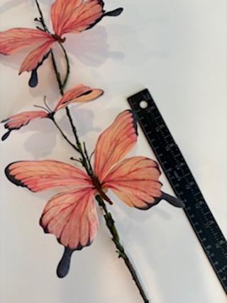 32" Butterfly Spray| Spring Summer Spray | DIY Wreath Embellishment | Wreath Supplies