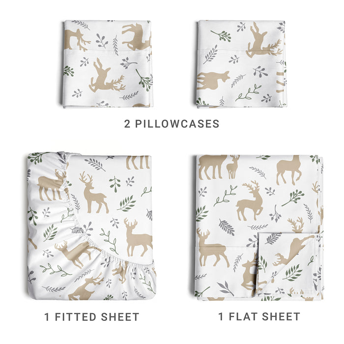4 Piece Christmas Sheet Set