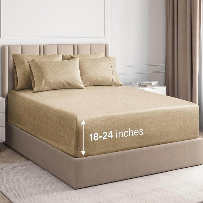 Queen / Heathered Beige
