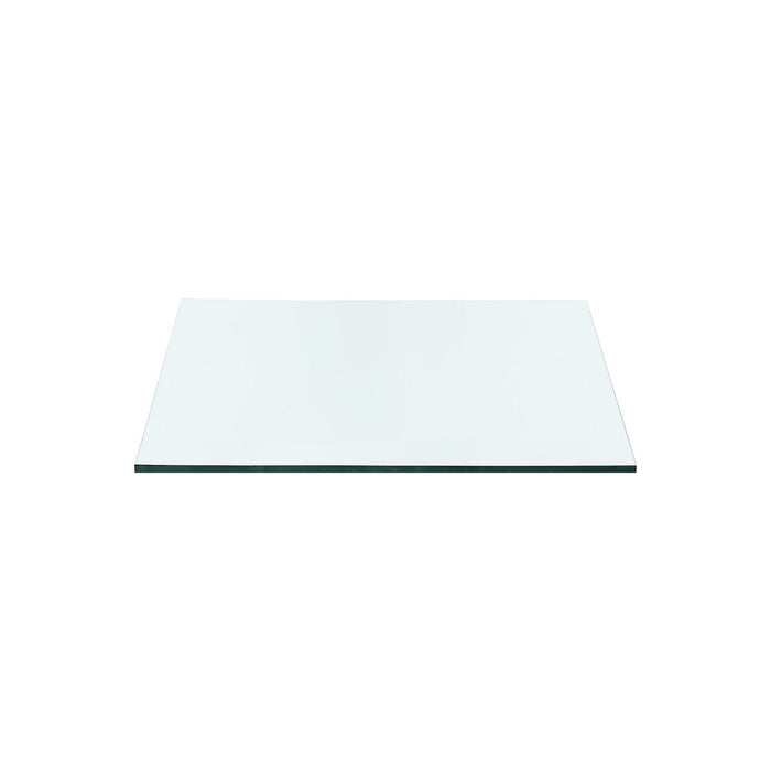 Alessandra-Pascal 1-Drawer Side Table Glass Top - Clear
