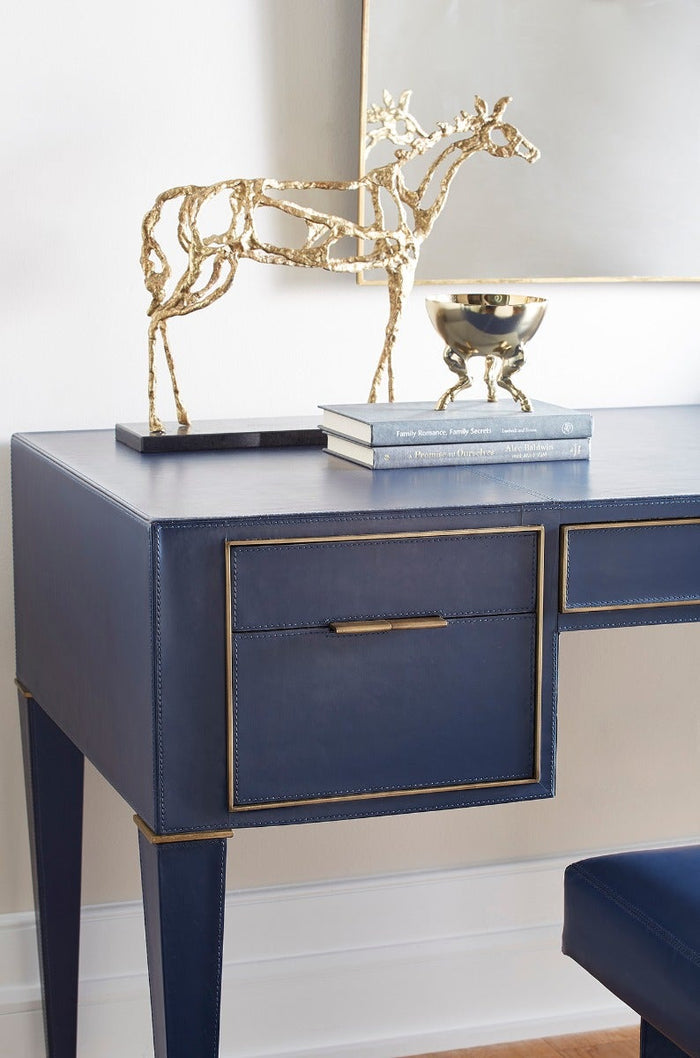 Arabian Horse Statue - Gold