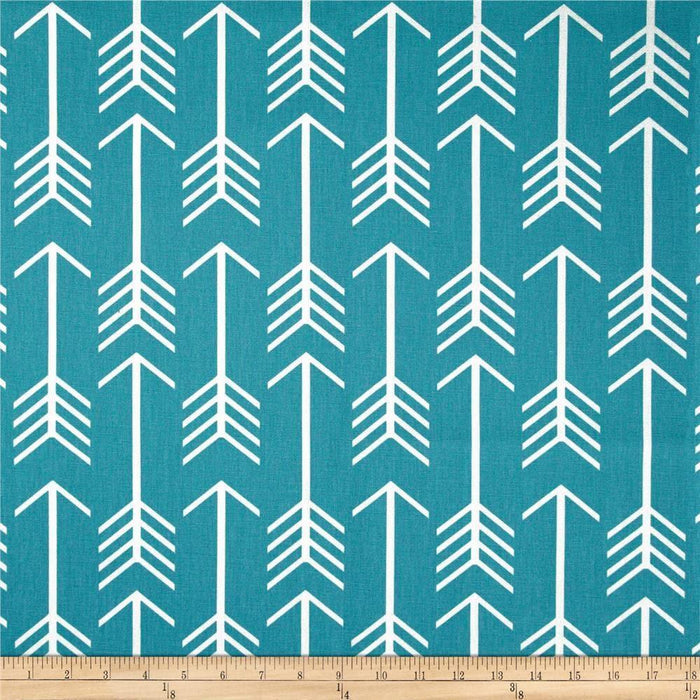 Changing Pad Cover- Arrow in Apache Blue - DBC Baby Bedding Co