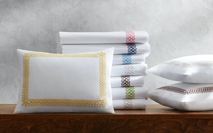 Astor Braid Pillowcase - Pair