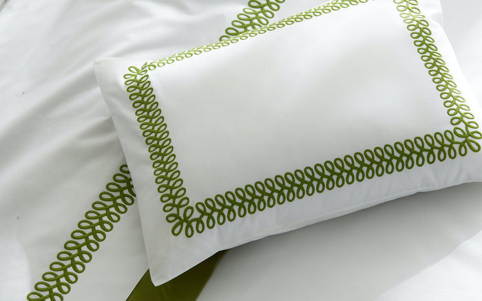 Astor Braid Pillowcase - Pair