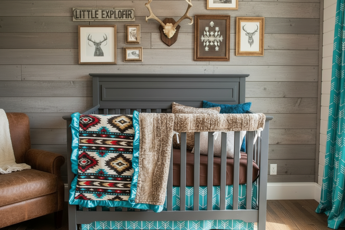 Southwestern Rustic Nursery - Extra Close Up