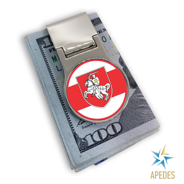 Belarus Pogonya Money Clip - Apedes Flags And Banners