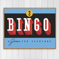 Bingo a Game For Everyone 11 x 14 Print
