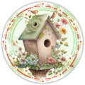 Birdhouse sign, Wreath Sign, Home Decor