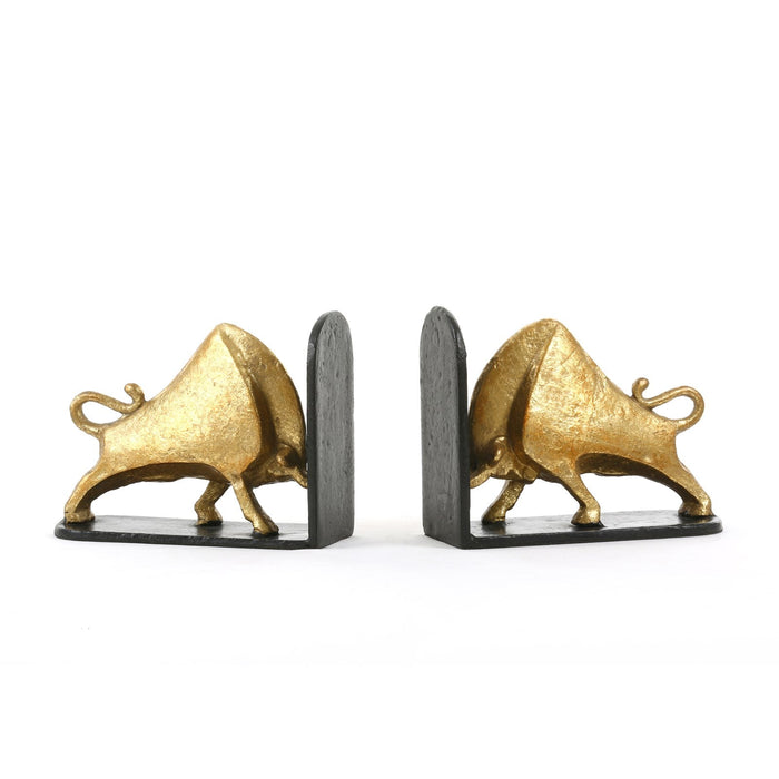 Bisoni Bookends - Gold