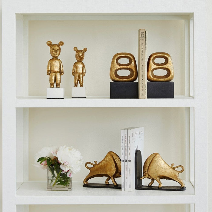 Bisoni Bookends - Gold