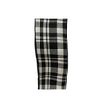 Black and White Plaid Wired Ribbon by JAS Ribbon – 2.5" x 10 Yards, Wreath Ribbon
