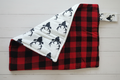 Black Buck Woodland On the Go Changing Pad - DBC Baby Bedding Co