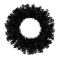 Black Metallic Wreath Base 20 Inch 135 Tips, Wreath Form, Craft Supplies, DIY Crafts, Wreath Making
