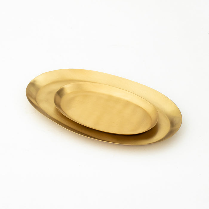 Brass Oval Tray