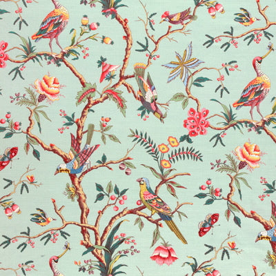 Brunschwig & Fils Birds Of A Feather Linen & Cotton Print C