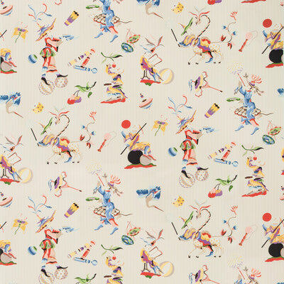 Brunschwig & Fils Cirque Chinois Print