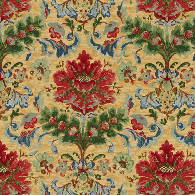 Brunschwig & Fils Windsor Damask Cotton & Linen Print