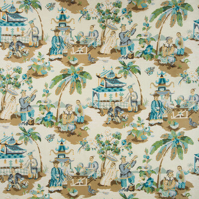 Brunschwig & Fils Xian Linen & Cotton Print