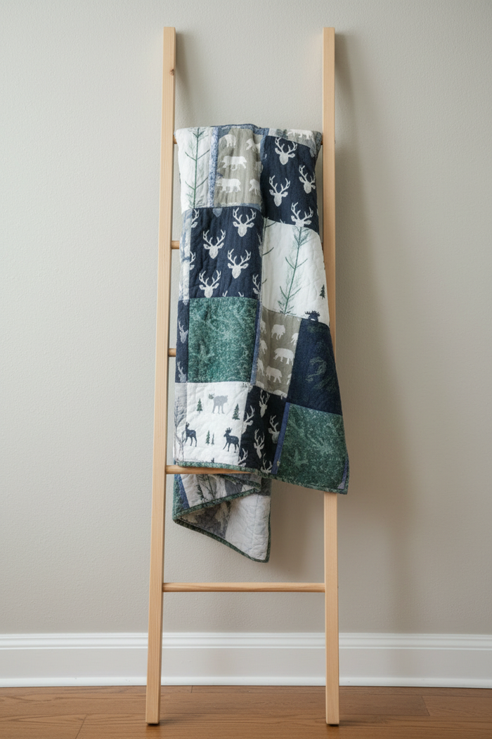 Buck Moose Bear blanket ladder - corrected
