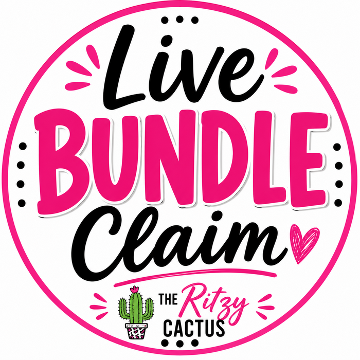 Bundle 9 - The Ritzy Cactus Live