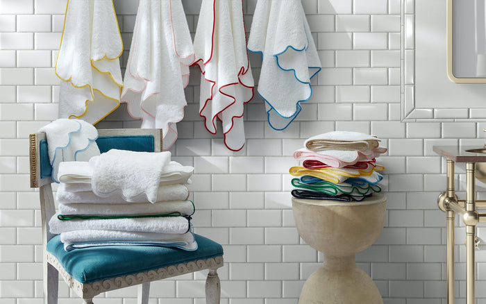 Cairo Scallop Tub Mat