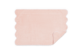 Quilted Tub Mat / Blush / White