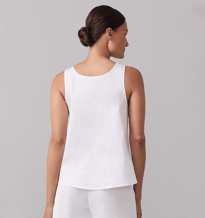 Carica Buttoned Tank Top