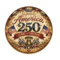 Celebrating America 10" Wreath Sign, Home Decor, The Ritzy Cactus