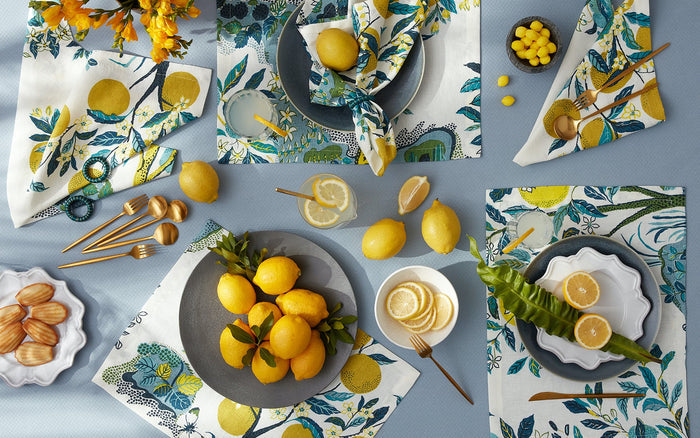 Citrus Garden Napkin - set of 4