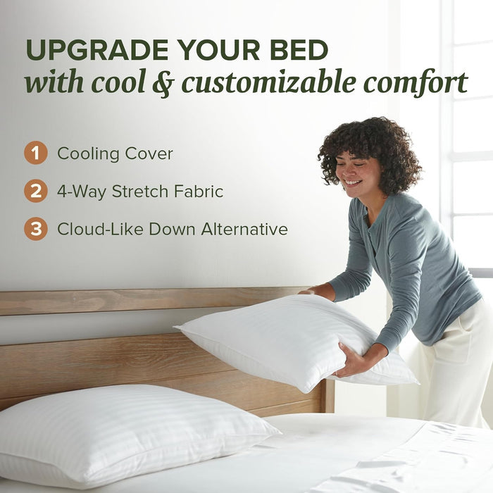 Beckham Cooling Pillow Set — photo 6