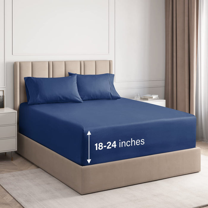 King / Navy Blue