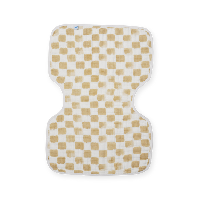 Cotton Muslin Burp Cloth - Adobe Checker