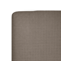 Cotton Muslin Crib Sheet - Mocha