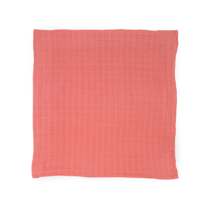 Cotton Muslin Swaddle Blanket 3 Pack - Light Pink