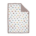 Cotton Muslin Toddler Comforter - Watercolor Critters