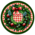 Country Christmas Wreath Sign, Wreath Sign, Home Decor
