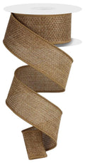 Cross Pattern  Royal Burlap Wired Ribbon by RG Ribbon  1.5" x 10 Yards, Wreath Ribbon, Craft Supplies