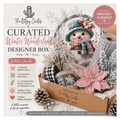 Curated Winter Wonderland Designer Supply Box | Premium Wreath Making Supplies