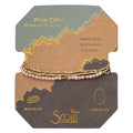 Delicate Stone Bracelet: Pink Opal/Stone of Renewal