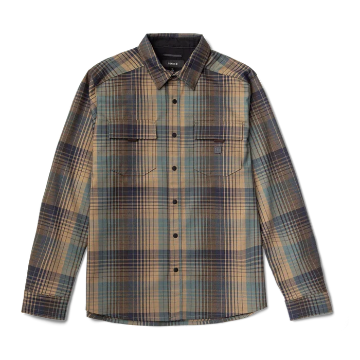 Diablo Long Sleeve Flannel - Khaki