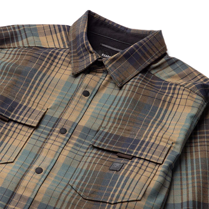Diablo Long Sleeve Flannel - Khaki